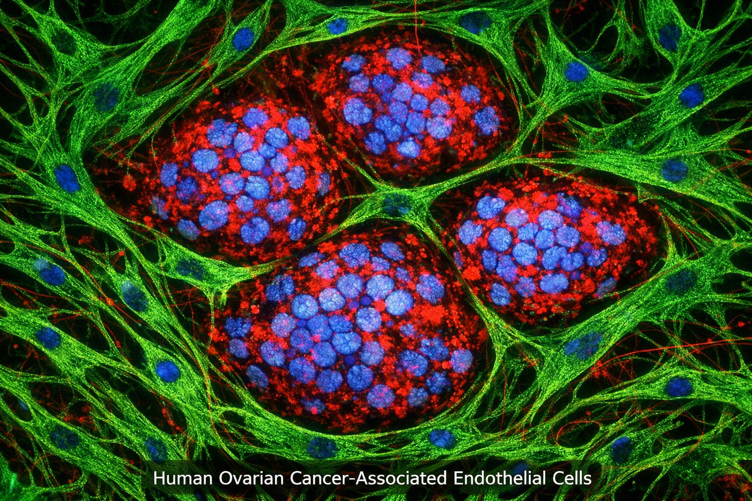 Human Ovarian Cancer-Associated Endothelial Cells