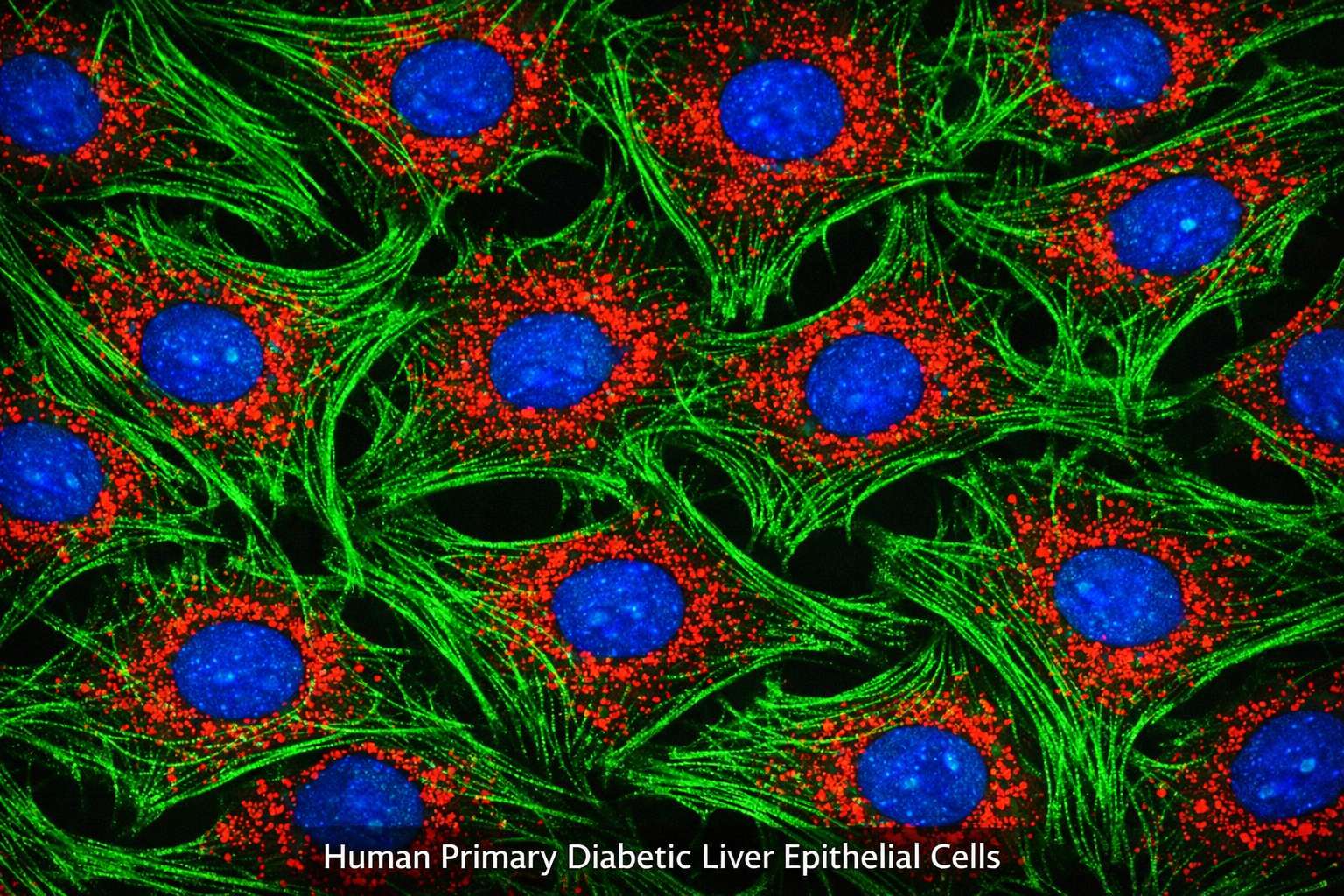 Human Primary Diabetic Liver Epithelial Cells