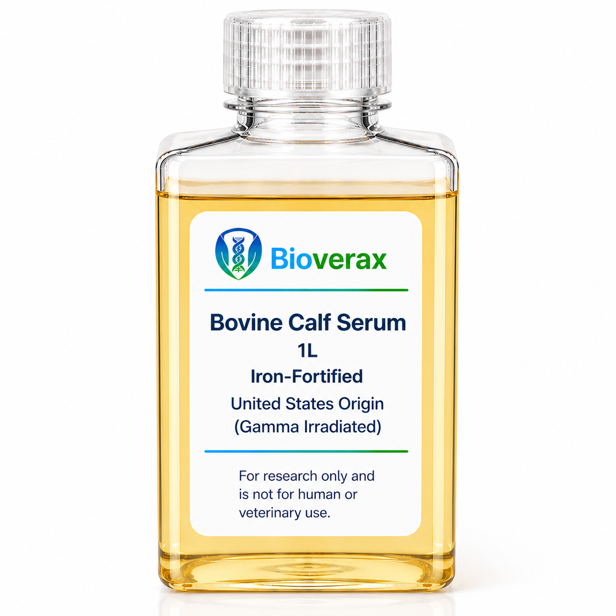 Bovine Calf Serum, 1L, Iron-Fortified, United States Origin (Gamma Irradiated)
