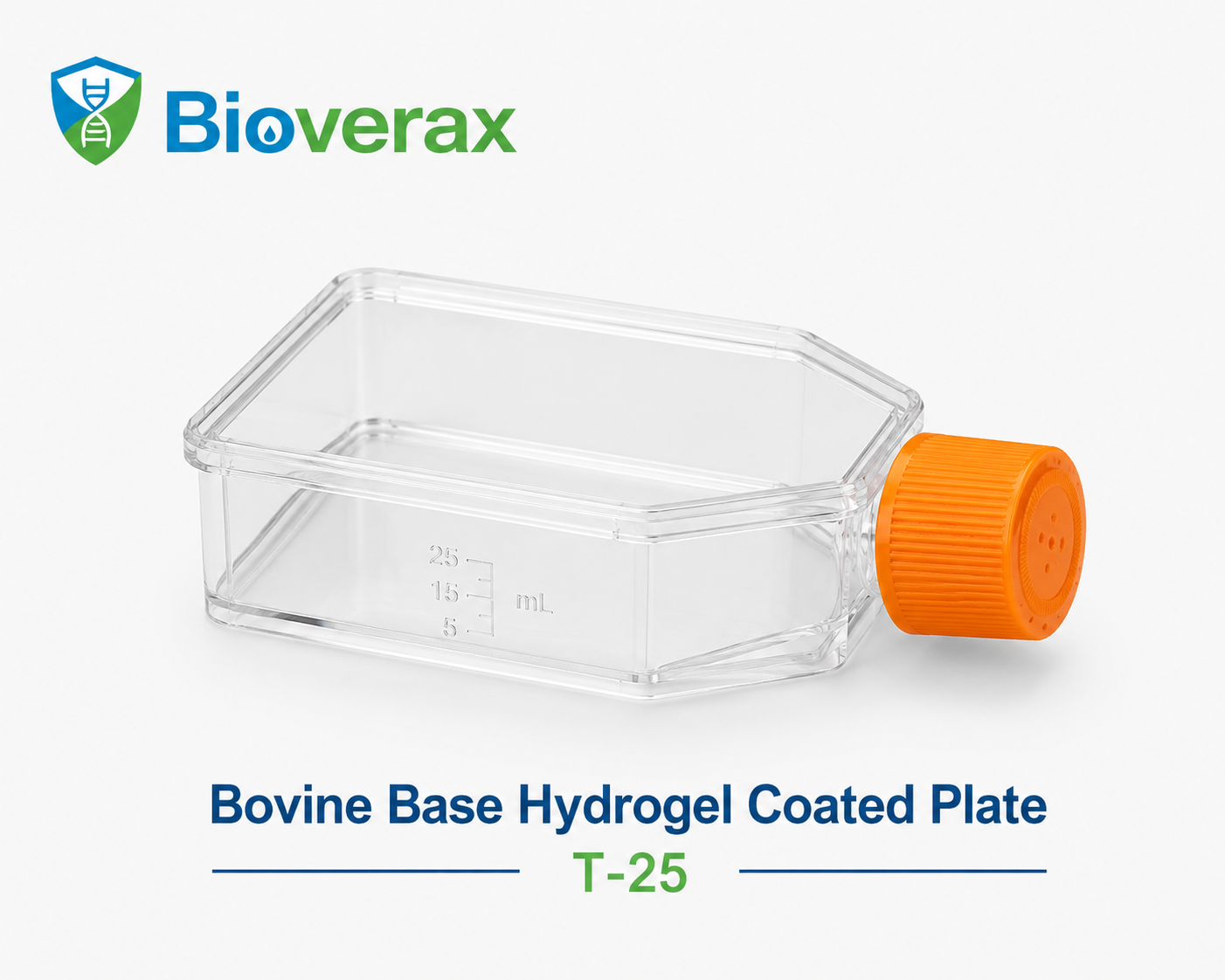 Bovine Base Hydrogel Coated Plate T-25